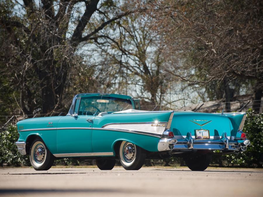  Chevrolet Bel Air Convertible Fuel Injection 1957 года  (фото 70 из 89)
